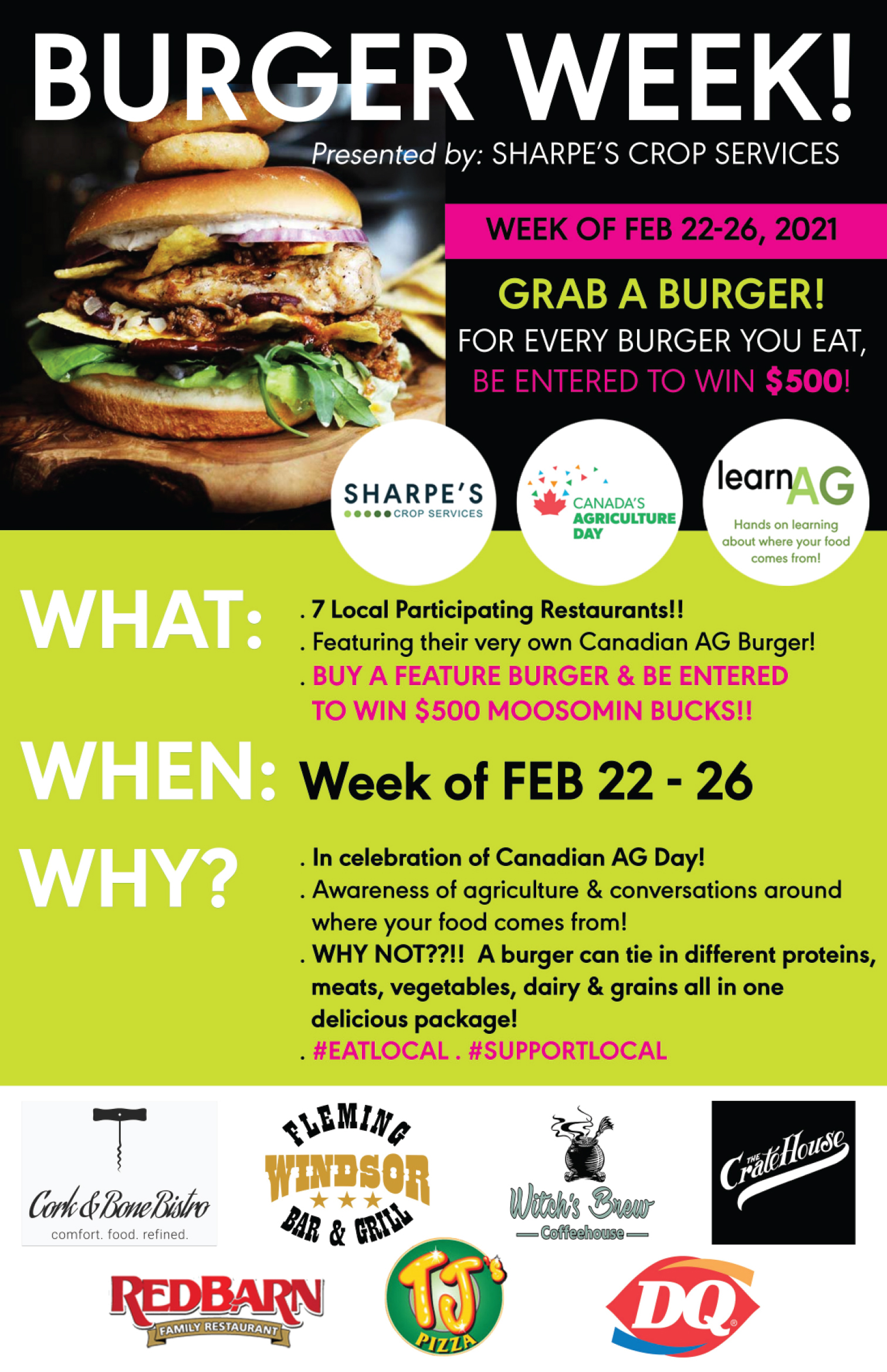 Sharpe's Burger Week