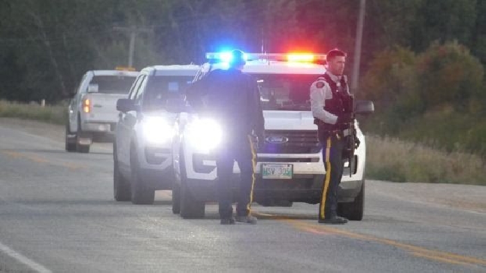 RCMP were stopping traffic at Onanole overnight.