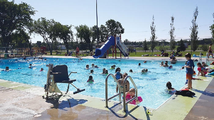 The D.A. MacKenzie Aquatic Centre in Esterhazy is already having a busy summer!