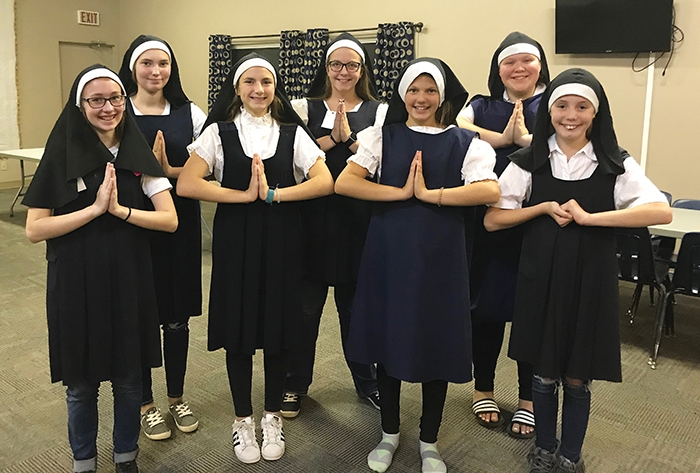 Some of the nuns in the Sound of Music.