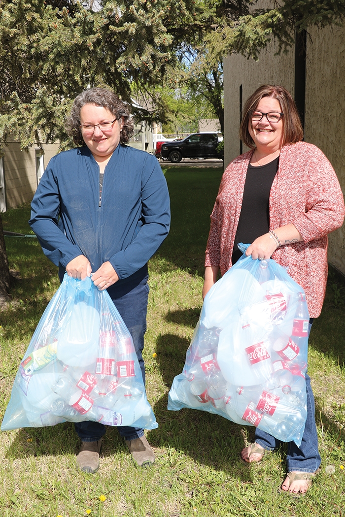 Rolna Pranke and Lynn Fawcett of RE/MAX Blue Chip Realty.