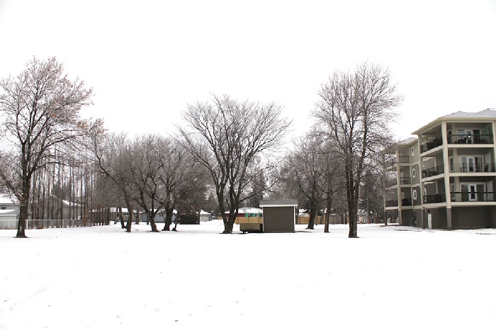 The site of the proposed new assisted living/long term care facility