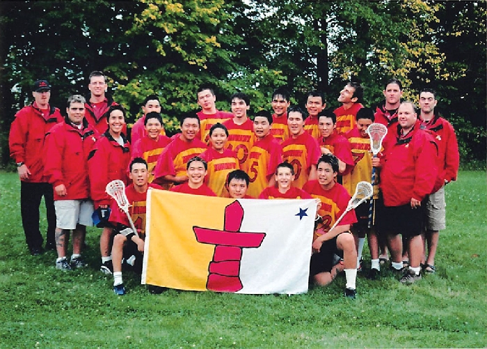 A young Russ Sheppard, second from left, with The Grizzlies.