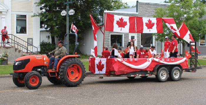 Elkhorn Canada Day parade from 2018