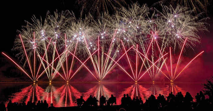 A scene from the 2017 Living Skies Come Alive Fireworks Competition at Moosomin Regional Park Kim Poole photo