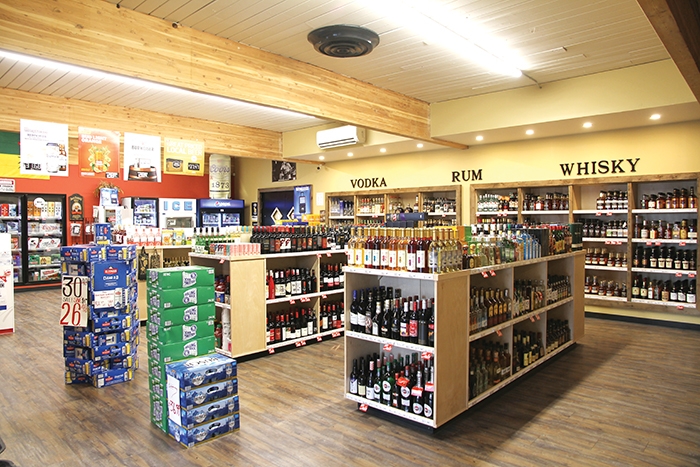 Retail liquor store permits are going up for auction for Esterhazy and Carlyle. Moosomin currently has two liquor stores—the Downtown Liquor store, above, and an SLGA store. Borderland Co-op plans to add a store onto their C-Store site on Highway 1 as well.