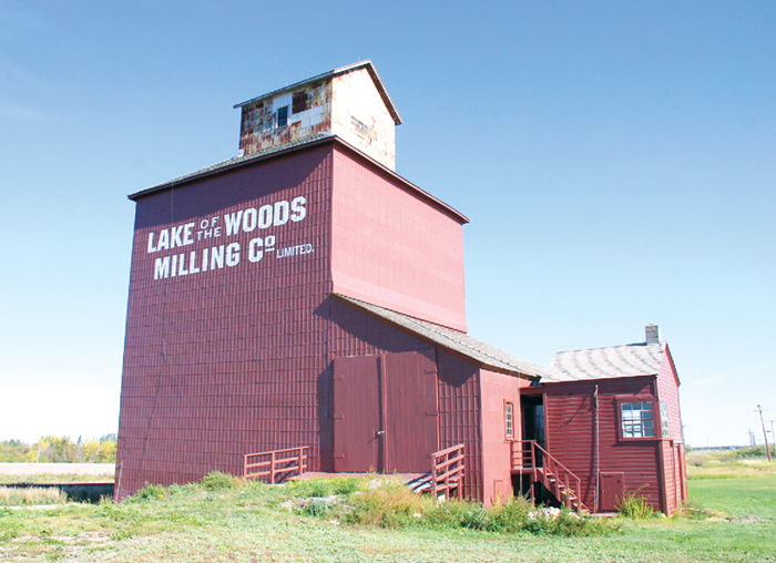 The community of Fleming is planning to build a replica on the site of the former Lake of the Woods Elevator. The original elevator was built in 1895.