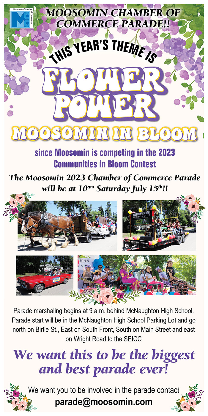 Moosomin Chamber of Commerce Parade!