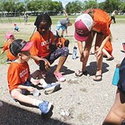 Fun in the Sun was held Tuesday, June 25, students from MacLeod Elementary school had a full day filled with Fun in the Sun activities.