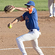 The Fleming Jets fastball team took on the New Zealand ISA Under 19 team in a game on Thursday, July 4, 2019 at Green Acres Ball Park in Fleming.