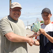 Moosomin Chamber of Commerce Ping Pong Ball Drop held on July 6, 2019