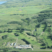 Aerial photos taken on July 29, 2019 of Moosomin, SK and area.