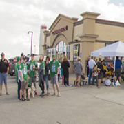Borderland Co-op hosted their 9th annual Tailgate Party on Sunday, August 25 at the Moosomin C-Store on the Trans-Canada Highway.