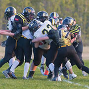 The Moosomin Generals played their first RMFL game on Friday, Sept. 7, 2018.