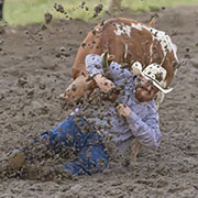 Steer wrestling, barrel racing, bull riding, tie down roping, team roping, bareback, wild pony races, and saddle bronc made up of some of the rodeo action at the Moosomin Rodeo on Friday, July 5 and Saturday, July 6, 2019.
