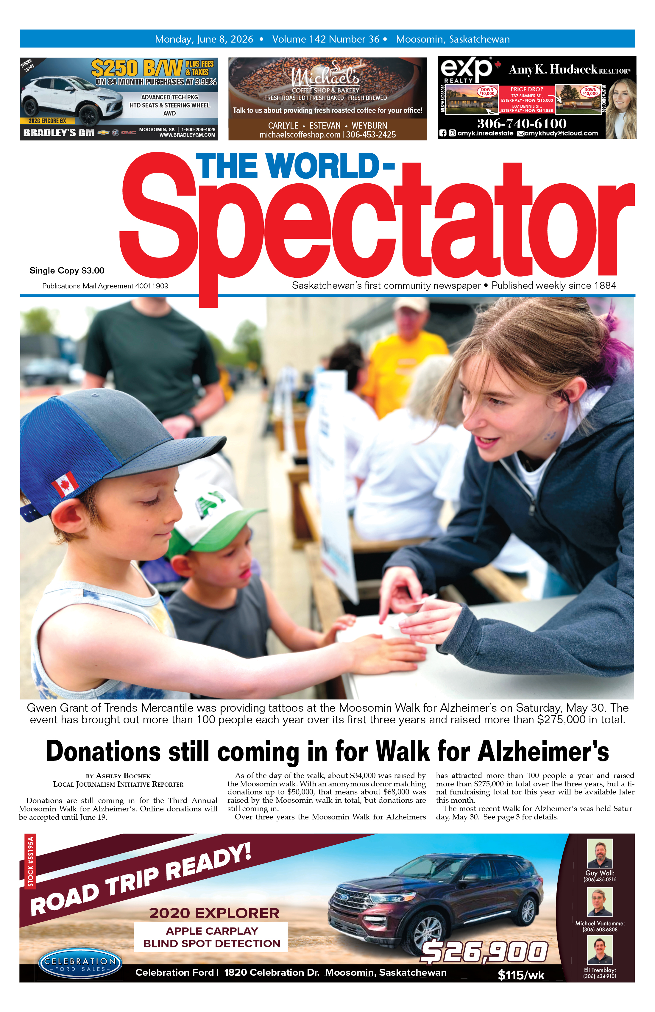 Donations still coming in for Walk for Alzheimer's