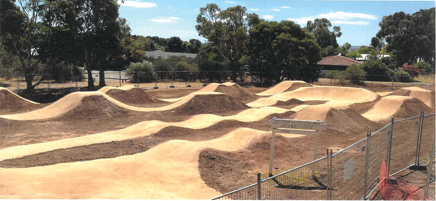 An example of a BMX Pump Track