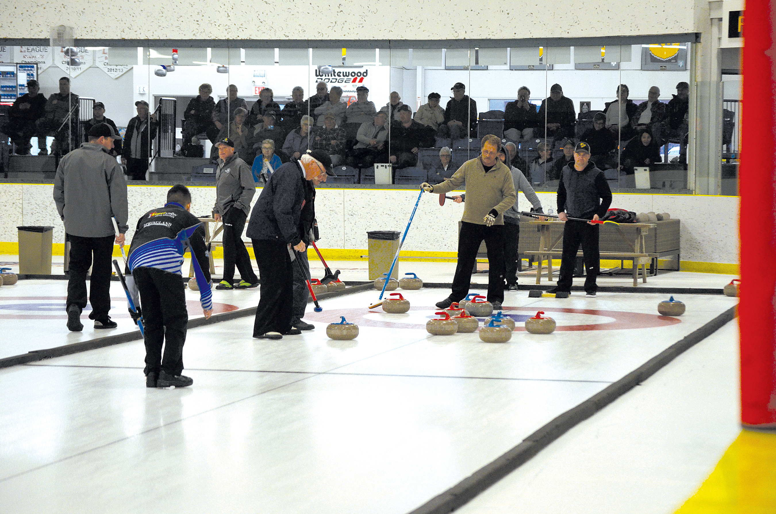 Farmers and Friends Bonspiel in 2019.