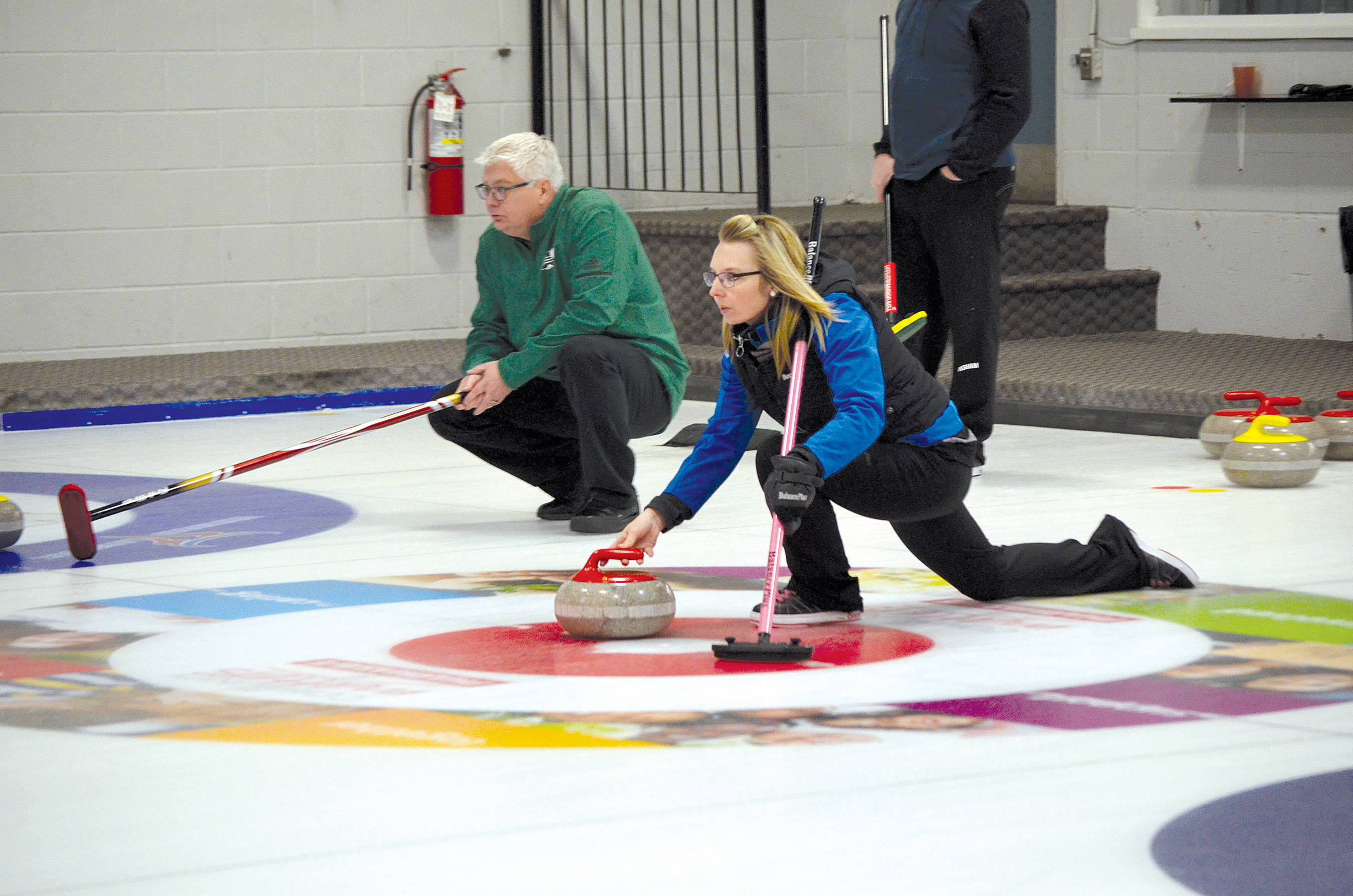 Farmers and Friends Bonspiel in 2019.