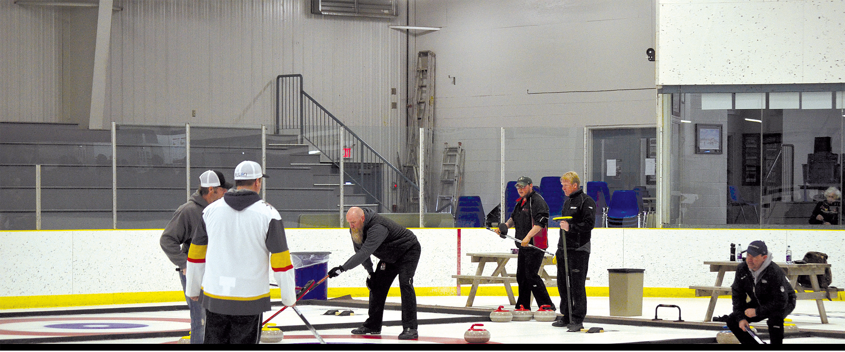 Farmers and Friends Bonspiel in 2019.