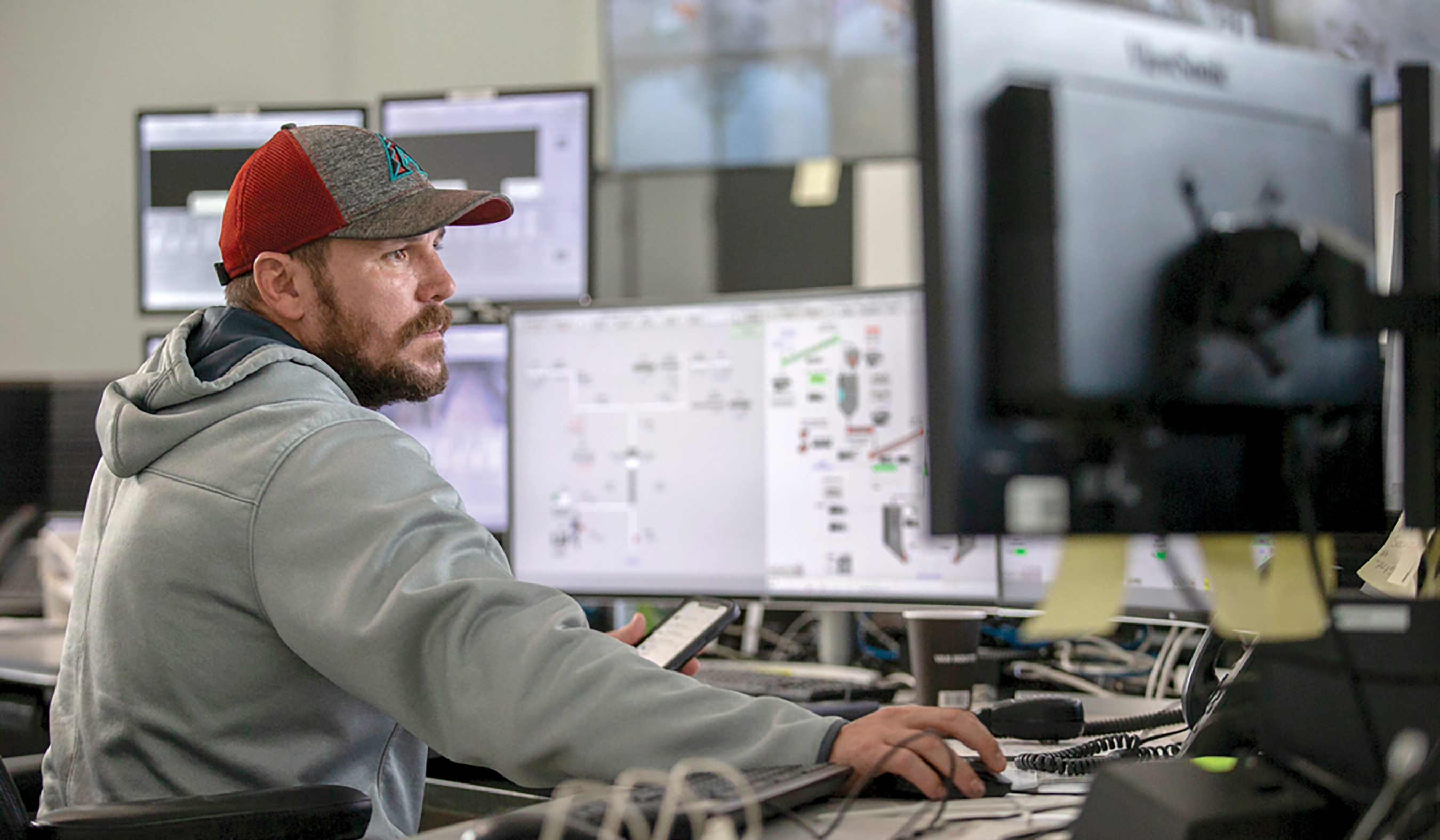 Guy at computer