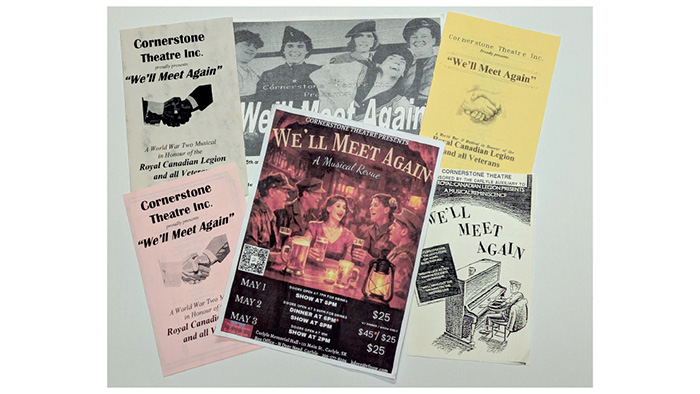 Digging through the archives, old programs and posters were found of the three performances that have taken place over the years. <br />
