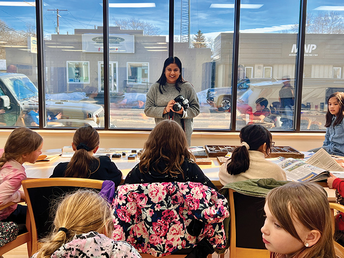 Sierra D’Souza Butts talks about being a reporter.<br />