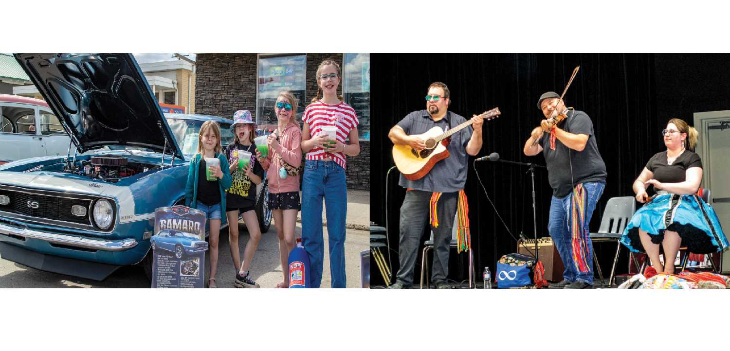 The car show and entertainment at last year’s Rocanville Community Day.