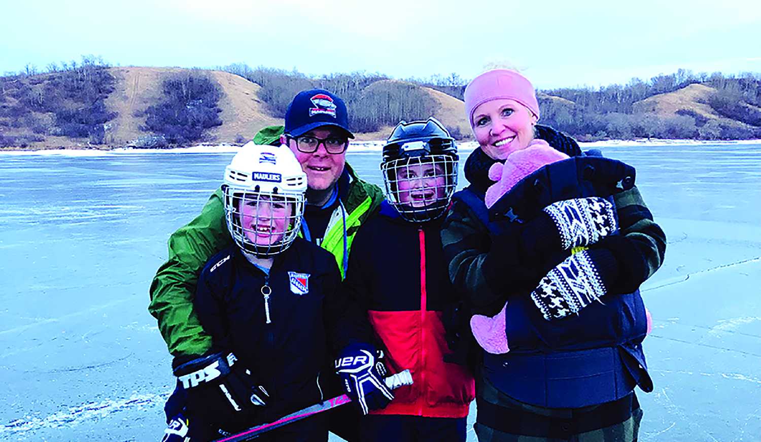 Alyssa Jones submitted this photo of skating on Moosomins Lake in last years Winter Fun Photography. The Moosomin Regional Park is planning to clear off part of the lake for skating at their Winter Wonderland event on Jan. 22.