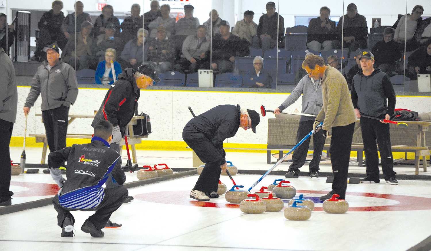 Farmers and Friends Bonspiel in 2019.