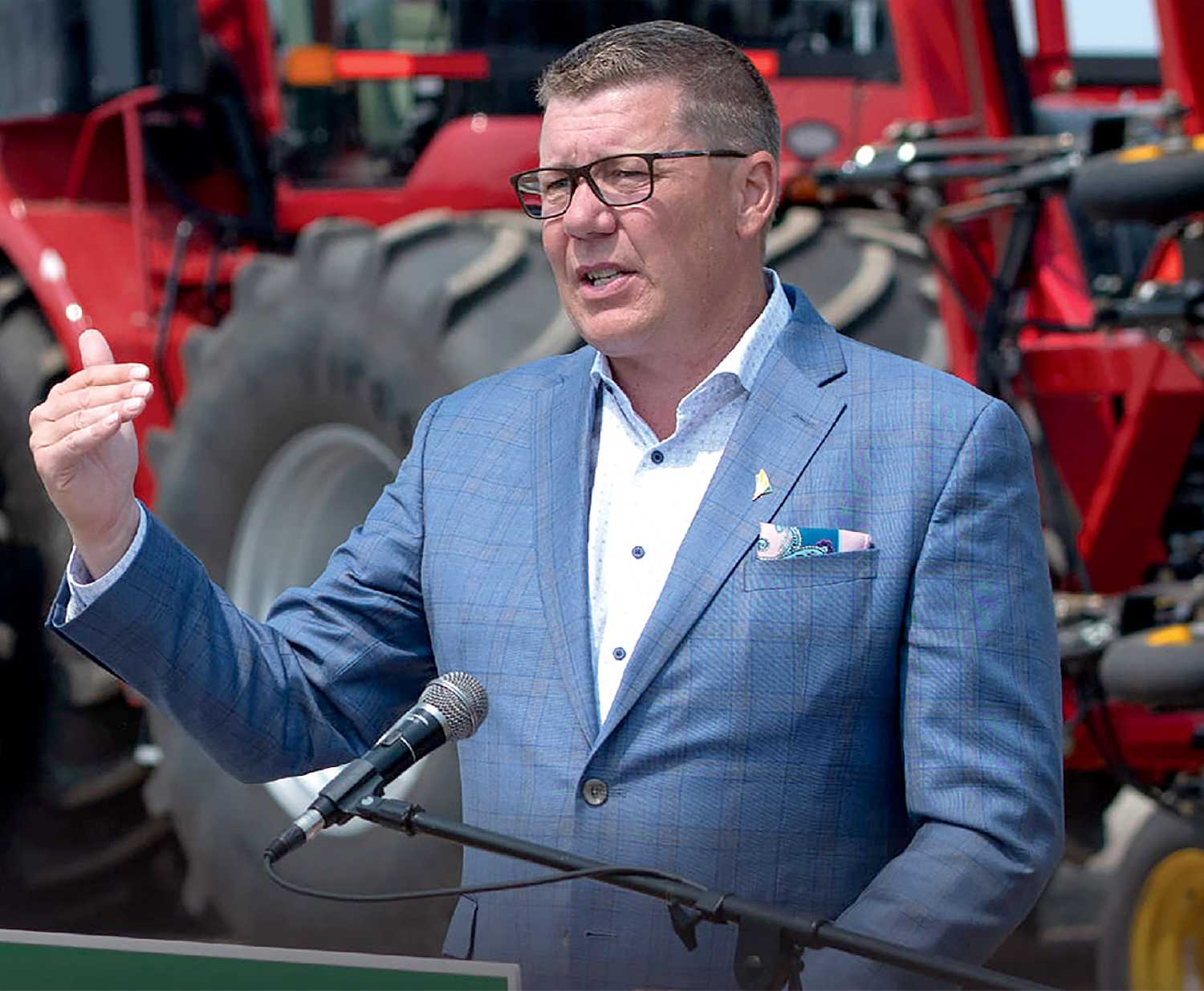 Saskatchewan Premier Scott Moe speaks about the federal government’s rejection of Saskatchewan’s carbon pricing plan last week.