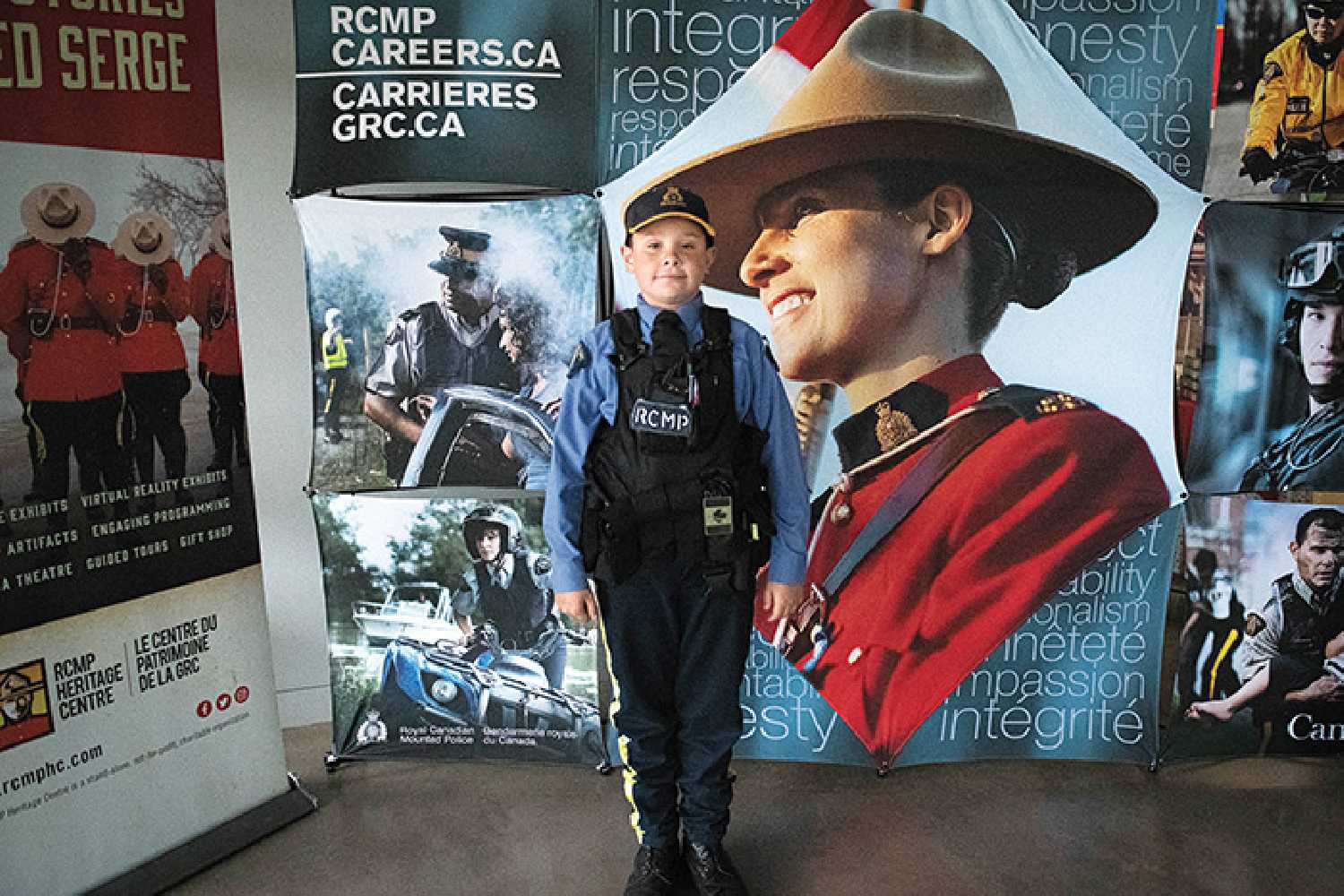 “I want to be an RCMP officer one day. I think it would be really cool to be able to help people and protect people in your community,” said Kohl.
