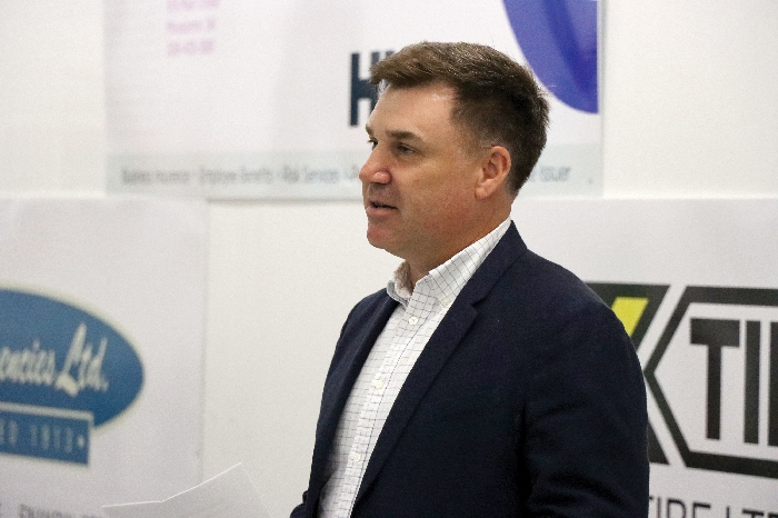 MLA Steven Bonk attended last week’s Moosomin Chamber of Commerce meeting to update members of the chamber on various projects and answer any questions or concerns members of the chamber had.