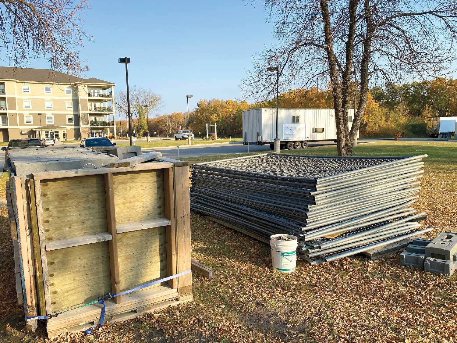 Bridge Road Construction started bringing equipment to the site of Cobblestone House recently, a 42-unit long-term care and assisted living facility to be built in Moosomin. The facility will include one floor of level one and two nursing care, one floor of level three and four nursing care, and one level of assisted living.