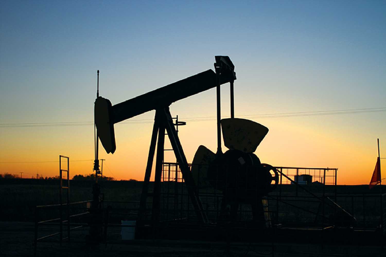 A pumpjack in Southeast Saskatchewan.