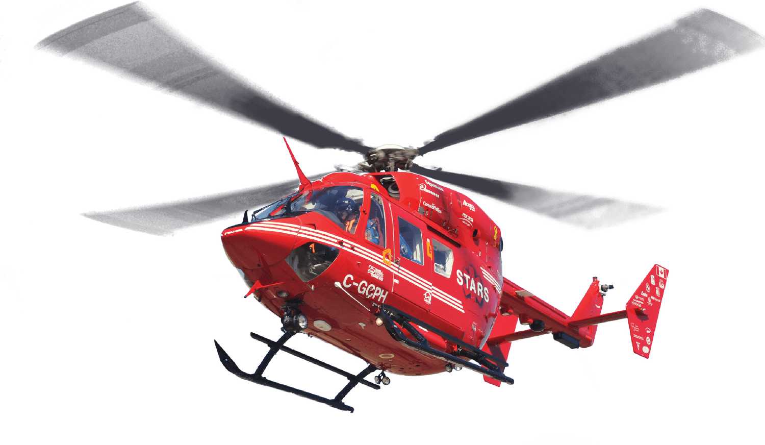 After receiving donations to fully fund the project from the community, the Redvers fire department will start the building of a helipad for STARS air ambulance as early of spring 2022. Above is one of the STARS air ambulance helicopters.
