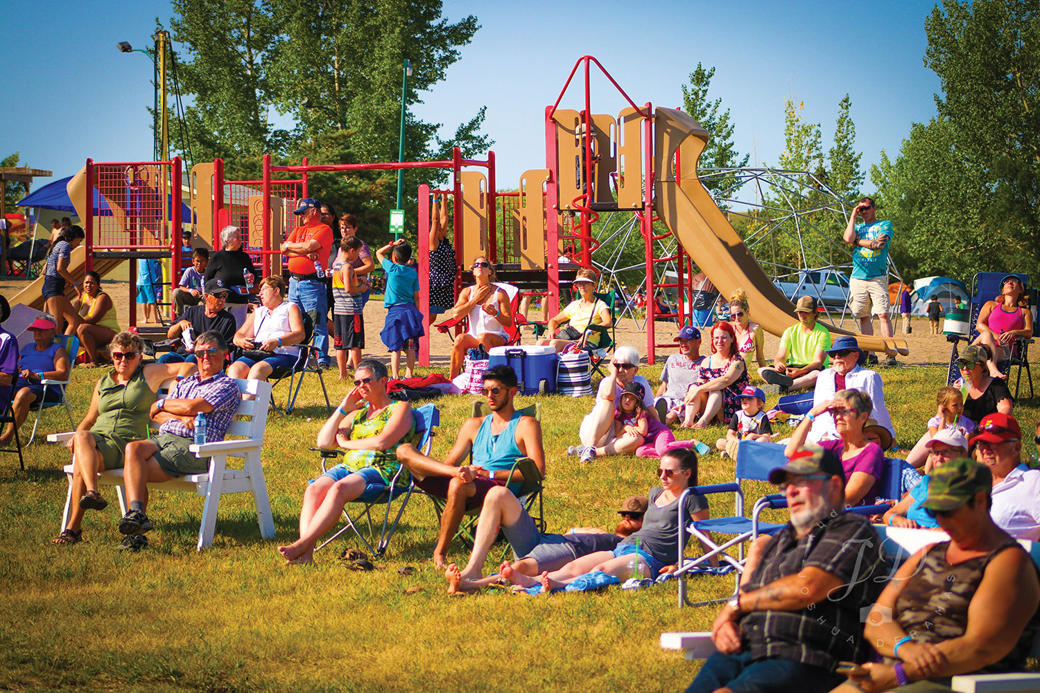 Josh Deramas took this photo at a previous August long weekend at Moosomin Regional Park.