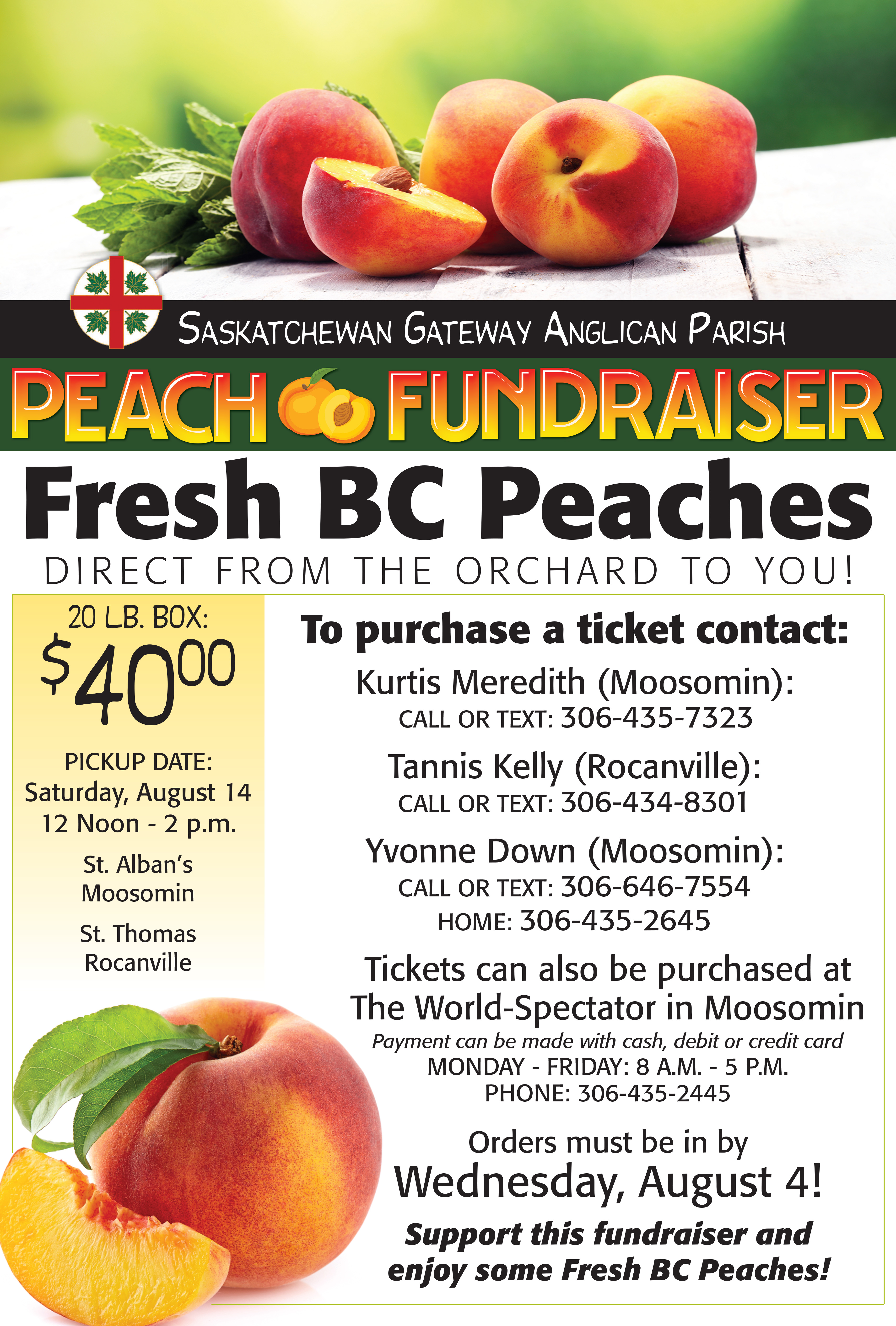 Peach Fundraiser
