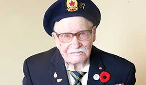 100 year old veteran Gordon Jones proud of his service