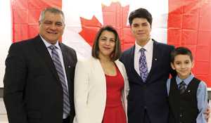 Citizenship the end of a long road for Santos-Cardoza family