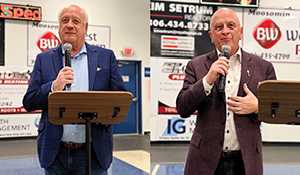 Ministers Marit, Gartner talk about Moosomin area highway investment at Chamber meeting