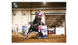 Grace Pain is Moose Mountain Pro Rodeo Queen